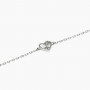 MABINA - COLLEZIONE VOILÀ - BRACCIALE IN ARGENTO CON CATENA FORZATINA E CUORE