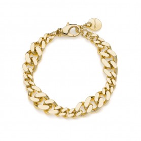 UNOAERRE - BRACCIALE CATENA GRUMETTA DIAMANTATA SCALARE