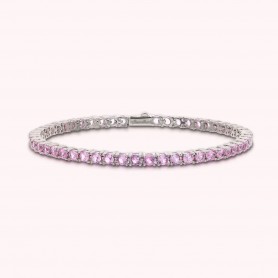 BRONZALLURE - BRACCIALE TENNIS CON CUBIC ZIRCONIA TONDE