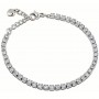 OPS - COLLEZIONE GLIMMER - BRACCIALE TENNIS CON PIETRE BIANCHE