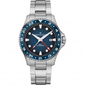 HAMILTON - COLLEZIONE KHAKI NAVY SCUBA AUTO GMT - CARICA AUTOMATICA - 43MM