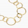 KIDULT - COLLEZIONE STYLE 62 - COLLANA CON MAGLIE DORATE ROTONDE