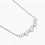 MABINA - COLLEZIONE BELLA DI NOTTE - GIROCOLLO IN ARGENTO CON ELEMENTO IN ZIRCONI