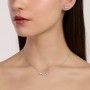 MABINA - COLLEZIONE BELLA DI NOTTE - GIROCOLLO IN ARGENTO CON ELEMENTO IN ZIRCONI