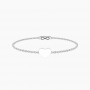 KIDULT - COLLEZIONE CUORE - BRACCIALE INFINITY CON CUORE