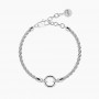 KIDULT - COLLEZIONE DUETTO - BRACCIALE COMPONIBILE CON CATENA CORDA IN ACCIAIO