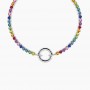 KIDULT - COLLEZIONE DUETTO - BRACCIALE TENNIS COMPONIBILE CON CRISTALLI MULTICOLOR