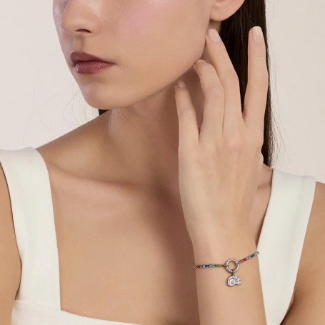 KIDULT - COLLEZIONE DUETTO - BRACCIALE TENNIS COMPONIBILE CON CRISTALLI MULTICOLOR