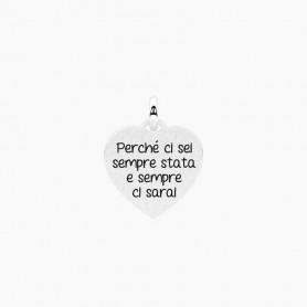 KIDULT - COLLEZIONE FRIENDSHIP - CIONDOLO CUORE CON SCRITTA PER AMICA