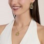 KIDULT - COLLEZIONE STYLE 63 - ORECCHINI DORATI CON PENDENTI VORTICE
