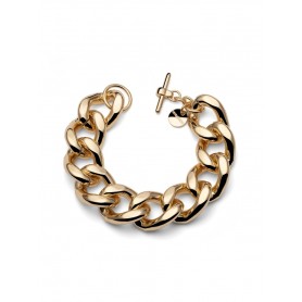 UNOAERRE - BRACCIALE CATENA MAXI DORATA