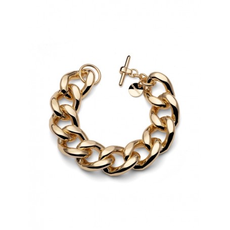 UNOAERRE - BRACCIALE CATENA MAXI DORATA