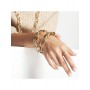 UNOAERRE - BRACCIALE CATENA FORZATINA DORATA