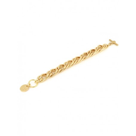 UNOAERRE - BRACCIALE CATENA SPIGA DORATO