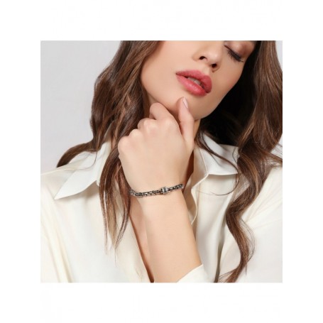 UNOAERRE - BRACCIALE VENEZIANA ARGENTATO