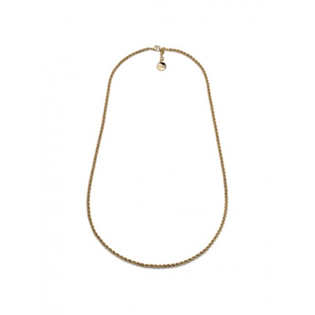 UNOAERRE - COLLANA CATENA CORDA DORATA