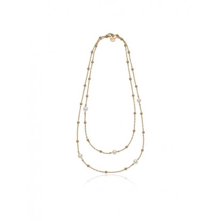UNOAERRE - COLLANA LUNGA CON PERLE NATURALI