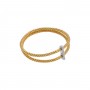 FOPE - BRACCIALE FLEX'IT DOPPIA FASCIA CON DIAMANTI