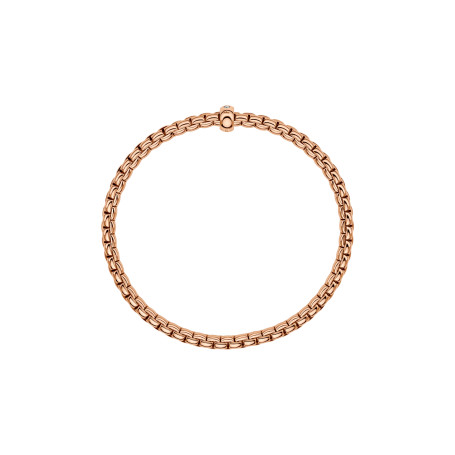 FOPE - COLLEZIONE EKA - BRACCIALE FLEX'IT CON BRILLANTE BIANCO