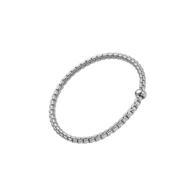 FOPE - COLLEZIONE EKA - BRACCIALE FLEX'IT CON BRILLANTE BIANCO