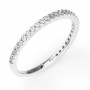 AMEN - ANELLO IN AG925 E ZIRCONI BIANCHI