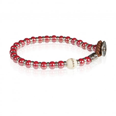 GERBA - COLLEZIONE BABY SILVER - BRACCIALE IN ARGENTO 925, RONDELLE IN CERAMICA