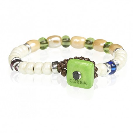 GERBA - COLLEZIONE BABY SILVER - BRACCIALE IN ARGENTO 925, RONDELLE IN CERAMICA