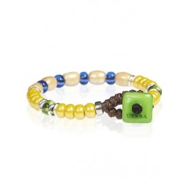 GERBA - COLLEZIONE BABY - BRACCIALE IN ARGENTO 925, RONDELLE IN CERAMICA