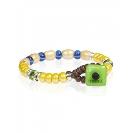 GERBA - COLLEZIONE BABY - BRACCIALE IN ARGENTO 925, RONDELLE IN CERAMICA