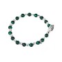 GERBA - COLLEZIONE SUN - BRACCIALE REALIZZATO CON FILO CERATO, PIETRE DURE E COMPO IN ARGENTO