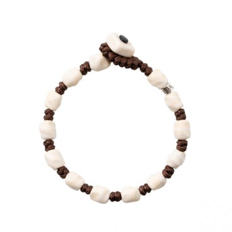 GERBA - COLLEZIONE COLORED - BRACCIALE IN ARGENTO 925 CON PERLA FATTA A MANO IN VETRO DI MURANO
