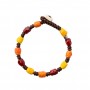 GERBA - COLLEZIONE COLORED - BRACCIALE IN ARGENTO 925 CON PERLA FATTA A MANO IN VETRO DI MURANO