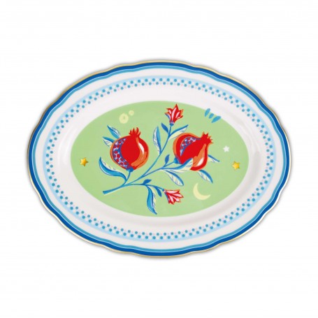 BACI MILANO - PIATTO OVALE - COLLEZIONE MAMMA MIA