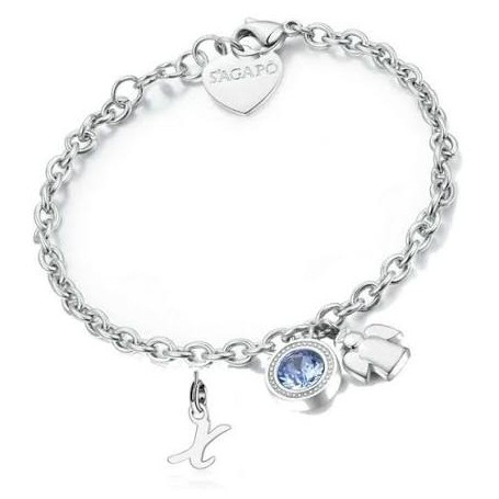 SAGAPO - COLLEZIONE LETTERS - LETTERA IN ACCIAIO X