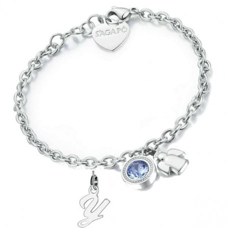 SAGAPO - COLLEZIONE LETTERS - LETTERA IN ACCIAIO Y