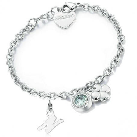 SAGAPO - COLLEZIONE LETTERS - LETTERA IN ACCIAIO N