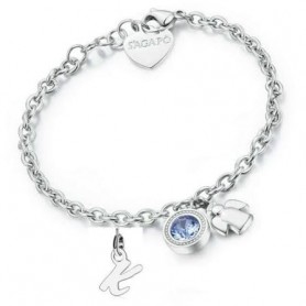 SAGAPO - COLLEZIONE LETTERS - LETTERA IN ACCIAIO K