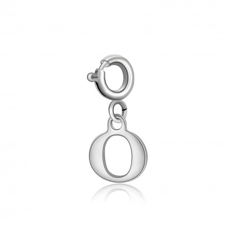 SAGAPO - COLLEZIONE JOY - CHARM IN ACCIAIO A FORMA DI LETTERA O