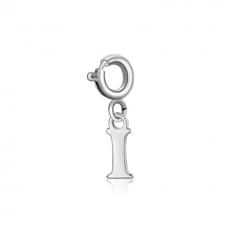 SAGAPO - COLLEZIONE JOY - CHARM IN ACCIAIO A FORMA DI LETTERA I
