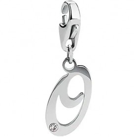 SAGAPO - COLLEZIONE HAPPY - CHARM CON LETTERA O IN ACCIAIO