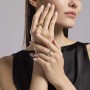 MABINA - COLLEZIONE NEW ERA - ANELLO REGOLABILE CHUNKY IN ARGENTO DORATO