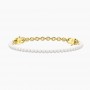 KIDULT - COLLEZIONE SENORITA - BRACCIALE COMPONIBILE DORATO CON PERLE CONCHIGLIA