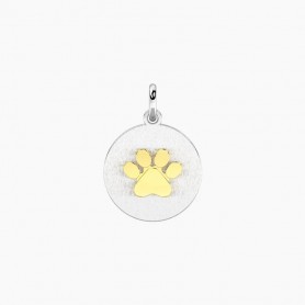 KIDULT - COLLEZIONE SYMBOLS - CIONDOLO CON ZAMPA E CRISTALLO