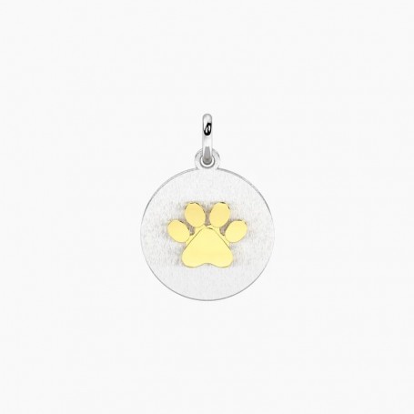 KIDULT - COLLEZIONE SYMBOLS - CIONDOLO CON ZAMPA E CRISTALLO