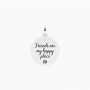 KIDULT - COLLEZIONE HAPPY PLACE - CIONDOLO AMICIZIA CON STELLA E CRISTALLI