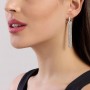 KIDULT - COLLEZIONE KISS ME - ORECCHINO A CERCHIO COMPONIBILE IN ACCIAIO
