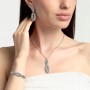 KIDULT - COLLEZIONE STYLE 90 - BRACCIALE IN ACCIAIO CON ELEMENTI OVALI MARTELLATI