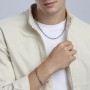 KIDULT - COLLEZIONE STYLE 06 - COLLANA CON CATENA FANCY IN ACCIAIO