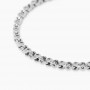KIDULT - COLLEZIONE STYLE 35 - BRACCIALE UOMO IN ACCIAIO CON CATENA FANCY