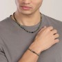 KIDULT - COLLEZIONE STYLE 40 - BRACCIALE REGOLABILE CON EMATITE E TURCHESE VERDE